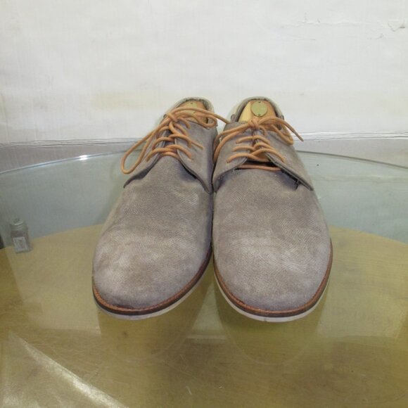 Modern Fiction Casual Oxfords Men\'s Lace Up Brown Leather  Size 13